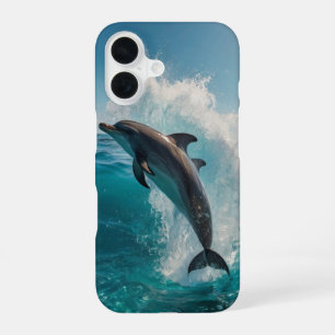 Coque iPhone 16 Dauphins joueurs