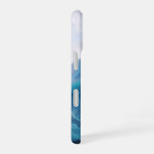 Coque iPhone 16 Dauphins surfant JUSTE POUR LE PLAISIR (Côté droit)