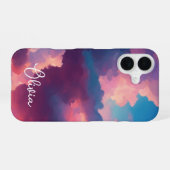 Coque iPhone 16 De Grands Nuages De Bonheur (Verso Horizontal)