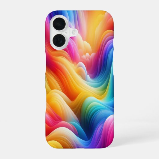 Coque iPhone 16 Débit du spectre (Verso)