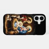 Coque iPhone 16 Deck Your Tech : Festive Christmas Wallpaper 2026 (Verso Horizontal)