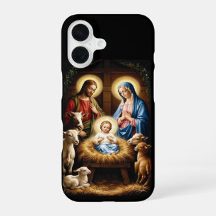 Coque iPhone 16 Deck Your Tech : Festive Christmas Wallpaper 2026