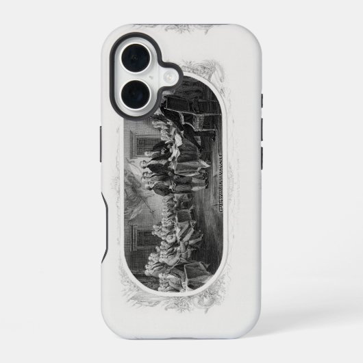 Coque iPhone 16 Déclaration d'indépendance : Projet de loi de 2 $, (Verso)