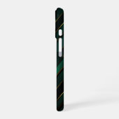 Coque iPhone 16 Décoration Verte (Côté gauche)