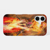 Coque iPhone 16 Déesse du feu PELE (Verso Horizontal)