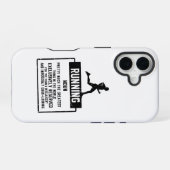 Coque iPhone 16 Définition de course à pied (Verso Horizontal)
