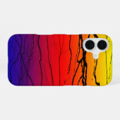 Coque iPhone 16 Dégradé abstrait (Verso Horizontal)