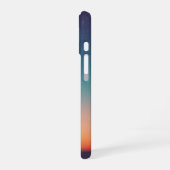 Coque iPhone 16 Dégradé de ciel étoilé vintage (Côté gauche)