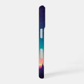 Coque iPhone 16 Dégradé de ciel étoilé vintage (Côté droit)