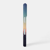 Coque iPhone 16 Dégradé de forêt vintage (Côté droit)