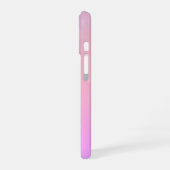 Coque iPhone 16 Dégradé pastel de barbe à papa de rêve (Côté gauche)
