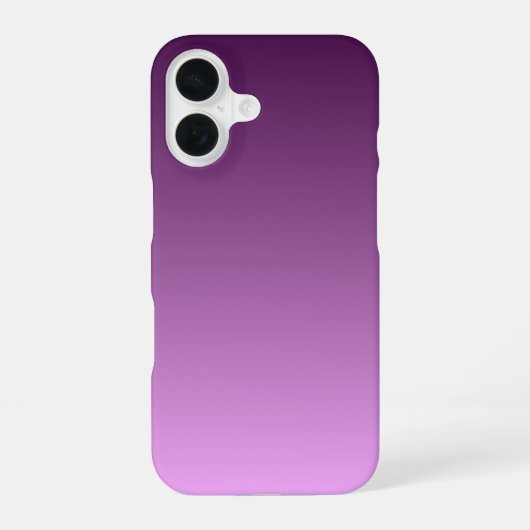 Coque iPhone 16 Dégradé Violet (Verso)