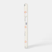 Coque iPhone 16 Délice de Fleur de Lapin (Côté gauche)