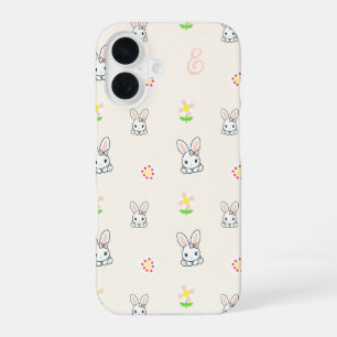 Coque iPhone 16 Délice de Fleur de Lapin
