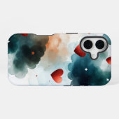 Coque iPhone 16 Dérive cardiaque céleste - Boîtier de téléphone es (Verso Horizontal)