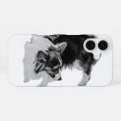 Coque iPhone 16 Dérive focalisée (Verso Horizontal)