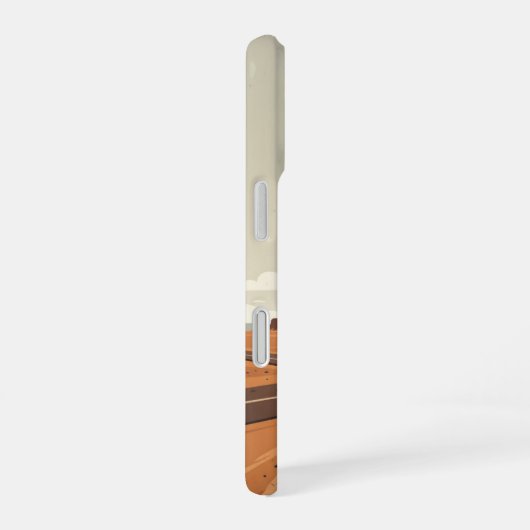 Coque iPhone 16 Desert Crossroads (Côté droit)