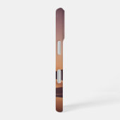 Coque iPhone 16 Désert lunaire rétro (Côté droit)