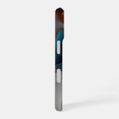 Coque iPhone 16 Design Abstrait Marbré (Côté droit)