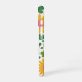 Coque iPhone 16 Design des fleurs (Côté gauche)