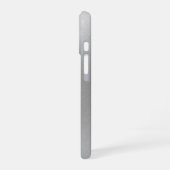 Coque iPhone 16 Design en métal brossé - (Côté gauche)