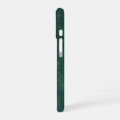 Coque iPhone 16 Design Green Felt - (Côté gauche)