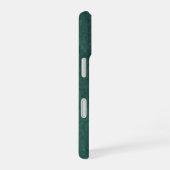 Coque iPhone 16 Design Green Felt - (Côté droit)