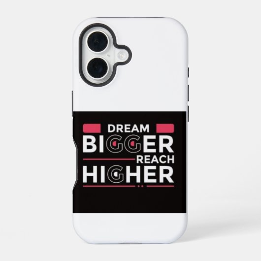 Coque iPhone 16 design mobile pour une belle motivation (Verso)