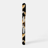 Coque iPhone 16 Design Motif des Anges d'or céleste (Côté droit)