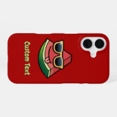 Coque iPhone 16 Dessin animé pastèque (Verso Horizontal)