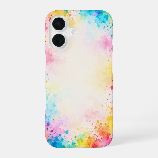 Coque iPhone 16 Dessin coloré (Verso)