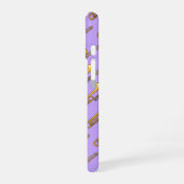 Coque iPhone 16 Dessin de trombone (Côté gauche)
