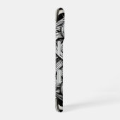 Coque iPhone 16 Détaillierte Schwarz-Weißer keltischer Knoten 0001 (Côté droit)