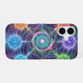 Coque iPhone 16 Die 7 Chakren´5 (Verso Horizontal)