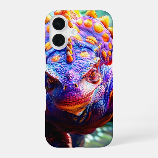 Coque iPhone 16 Dinosaure (Verso)