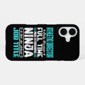 Coque iPhone 16 Directeur Athlétique Multitâche Enseignant Entraîn (Verso Horizontal)