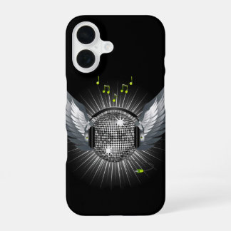 Coque iPhone 16 Disco Ball Wings