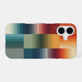 Coque iPhone 16 Disposition Rétro Modulaire (Verso Horizontal)