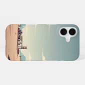 Coque iPhone 16 Distant Fuel Stop (Verso Horizontal)