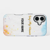 Coque iPhone 16 Dites mon nom (Verso Horizontal)