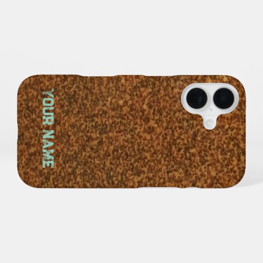 Coque iPhone 16 Document de base - (Verso Horizontal)
