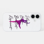Coque iPhone 16 Dormir Manger Ballet Répéter Balletcore – Danse Ro (Verso Horizontal)