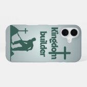 Coque iPhone 16 Dossier téléphonique "Kingdom Builder" (Verso Horizontal)