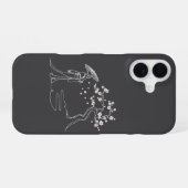 Coque iPhone 16 Dossier téléphonique Sakura Elegance (Verso Horizontal)