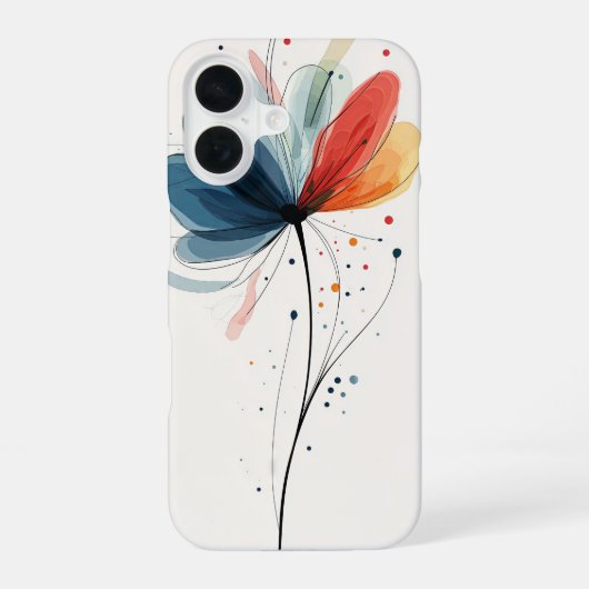 Coque iPhone 16 Doux Murmures (Verso)
