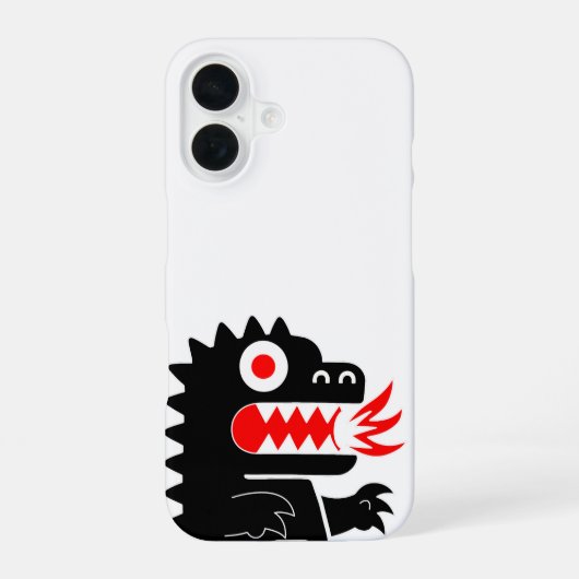 Coque iPhone 16 Dragon (Verso)