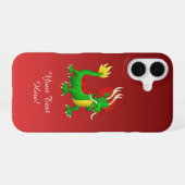 Coque iPhone 16 Dragon Chinois Merveilleux (Verso Horizontal)