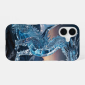 Coque iPhone 16 Dragon de Crystal (Verso Horizontal)