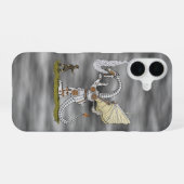 Coque iPhone 16 Dragon mécanique (Verso Horizontal)