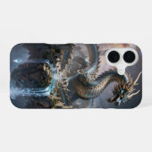 Coque iPhone 16 Dragon World – Le Royaume du Feu et de la Magie (Verso Horizontal)
